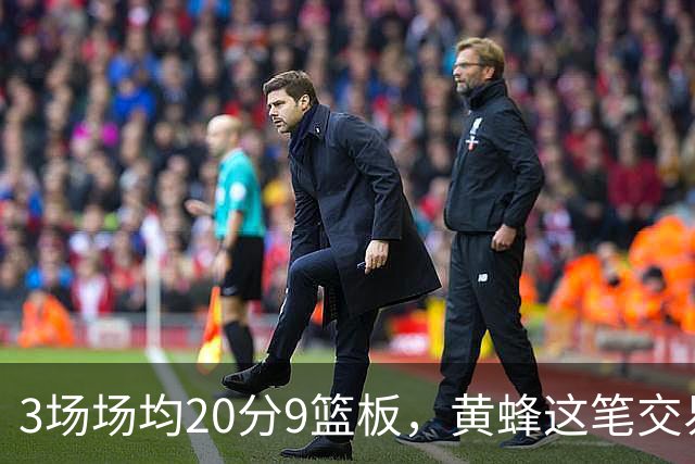 3场场均20分9篮板，黄蜂这笔交易捡到宝了